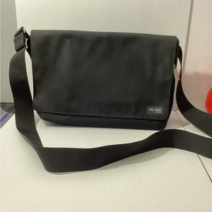 Vintage Jack Spade Messenger Bag Black